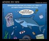 Koisas da Vida 04 – Golfinho morre por selfies – Fabiano Cartunista