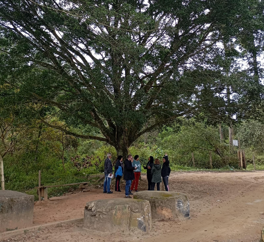 Comunidade participa de visita técnica que define área para o II Dia D Pós-Balsa em São Bernardo do Campo.