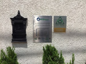 Smart EcoHouse - Placa Selo Verde